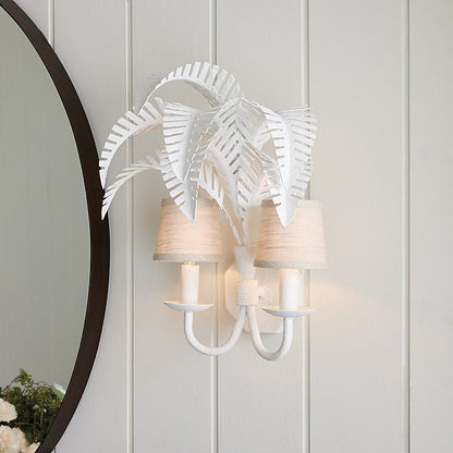 Ballard Designs Catalina 2-Light Wall Sconce - Catalina 2-Light Wall Sconce With Shades