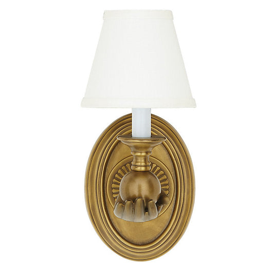 Ballard Designs Edwin 1-Light Hand Sconce - Edwin 1-Light Hand Sconce With Shade