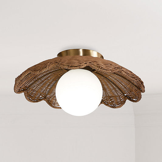 Ballard Designs Charleston Scalloped Ceiling Mount