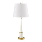 Ballard Designs Didi Table Lamp - White with brass