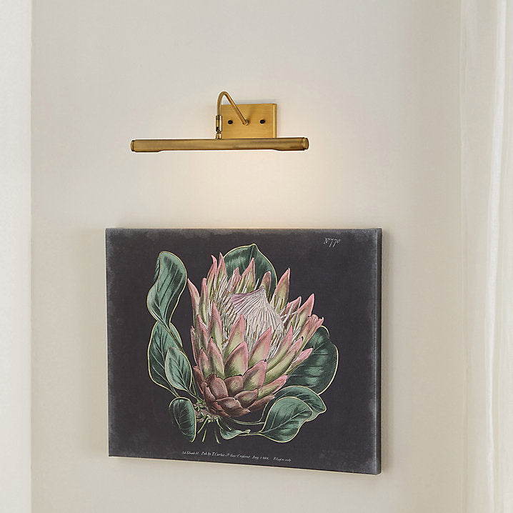 Ballard Designs LED Art Display Sconce - Antique Brass