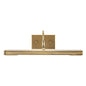 Ballard Designs LED Art Display Sconce - Antique Brass