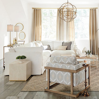 Ballard Designs Celia Glass Buffet Lamp