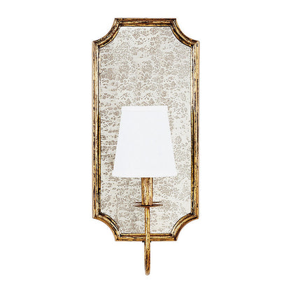 Ballard Designs Cora 1-Light Antique Mirror Sconce