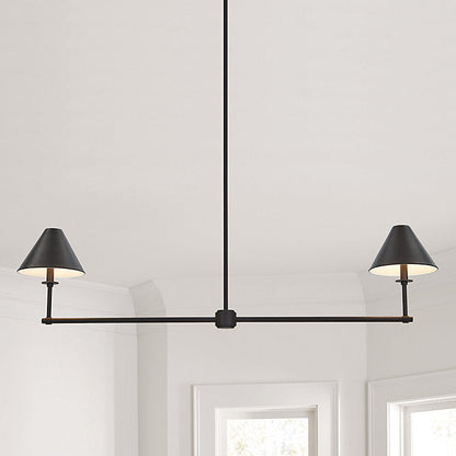 Ballard Designs Arlo Linear 2-Light Chandelier