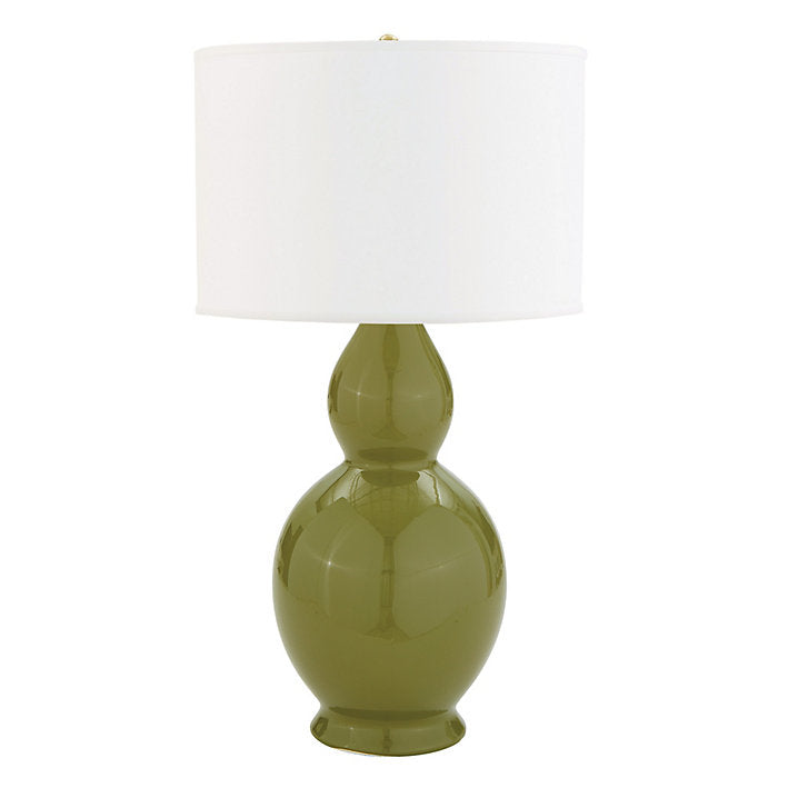Ballard Designs Brynn Double Gourd Lamp - Brynn Double Gourd Lamp With Shade 2