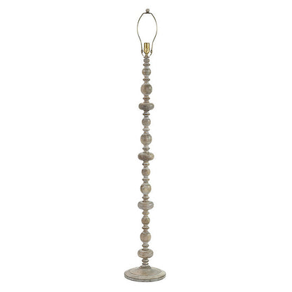 Ballard Designs Peyton Wood Floor Lamp - Peyton Wood Floor Lamp With Shade (Natural)