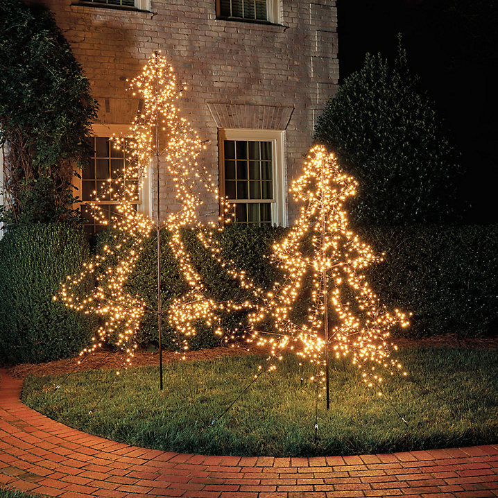 Ballard Designs LED Twinkle Metal Staked Tree