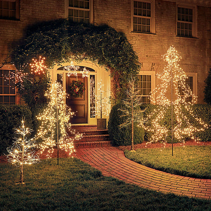 Ballard Designs LED Twinkle Metal Staked Tree