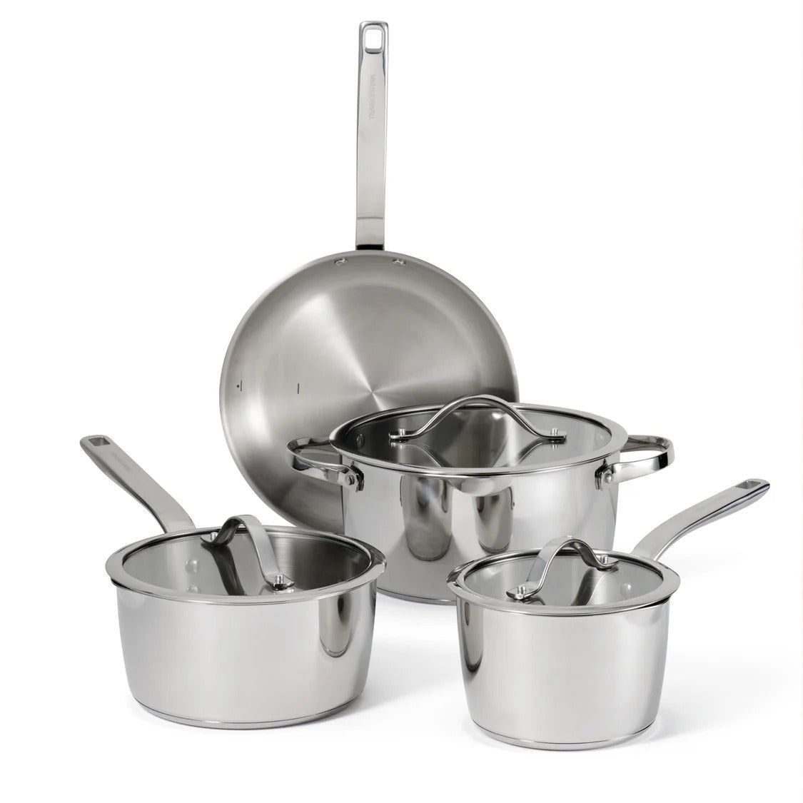 Tramontina USA Tempo Tri-Ply Base Stainless Steel Cookware Set