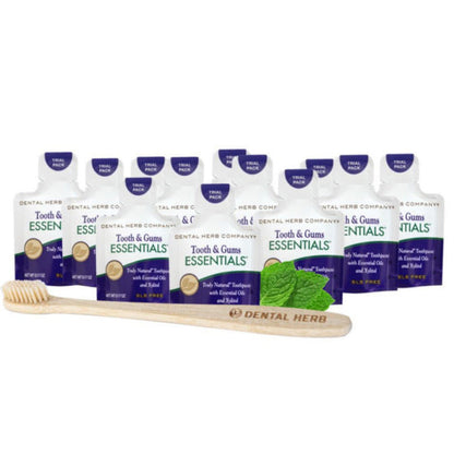 Dental Herb Essentials Toothpaste Minis – 12 pack