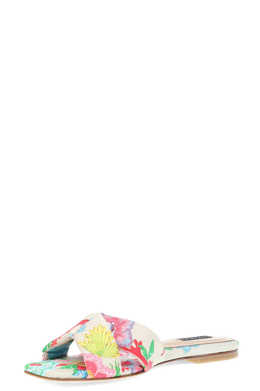 Natori Vitta Hinami Slide Sandals - natural