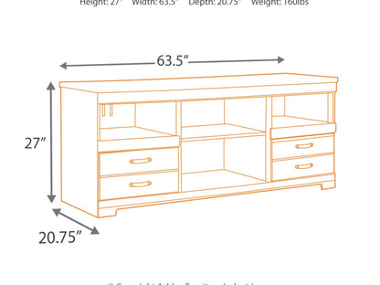 Ashley Furniture Trinell 63" TV Stand