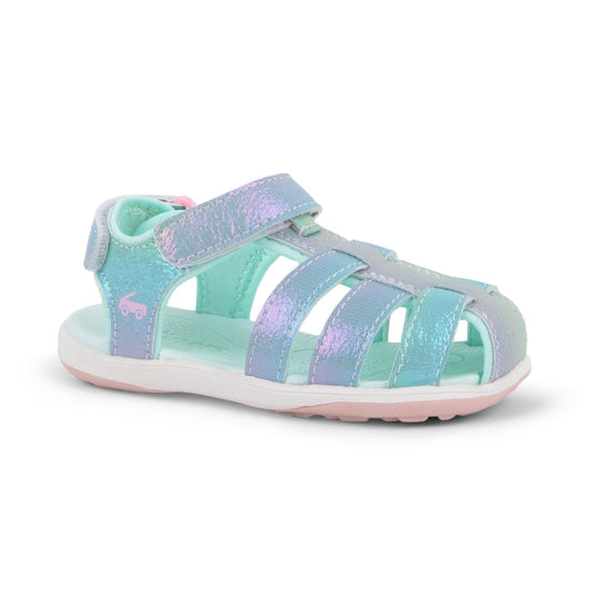 See Kai Run Girl's Paley Silver Rainbows