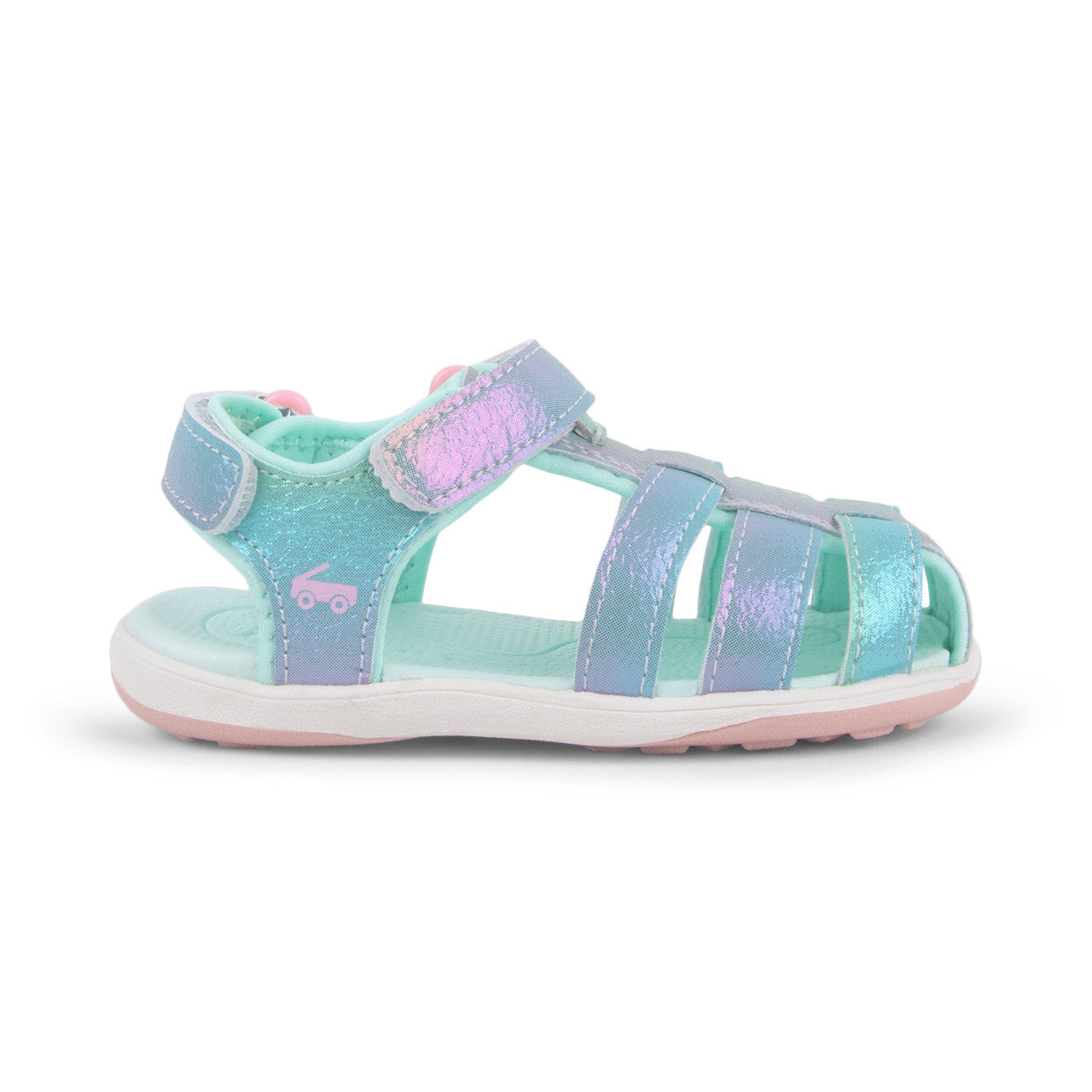 See Kai Run Girl's Paley Silver Rainbows