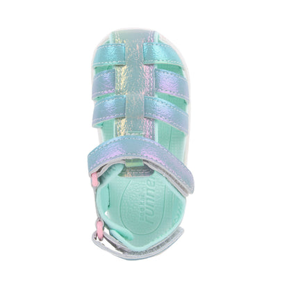 See Kai Run Girl's Paley Silver Rainbows