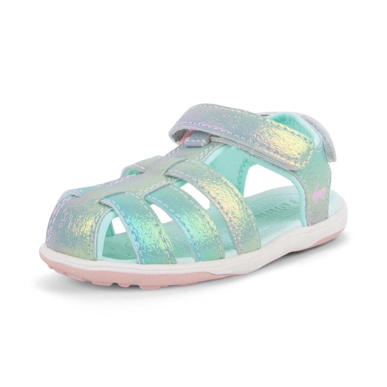 See Kai Run Girl's Paley Silver Rainbows