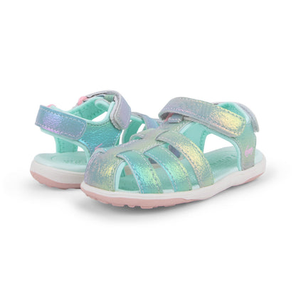 See Kai Run Girl's Paley Silver Rainbows