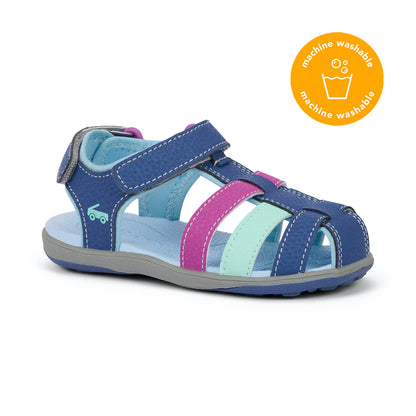 See Kai Run Girl's Paley Dark Blue