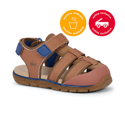 See Kai Run Boy's Wilder II Khaki Brown