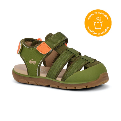 See Kai Run Boy's Wilder II Olive Green