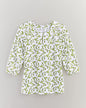 BLAIR Women’s Top Slub Knit Keyhole Peasant Top (Misses) - x3