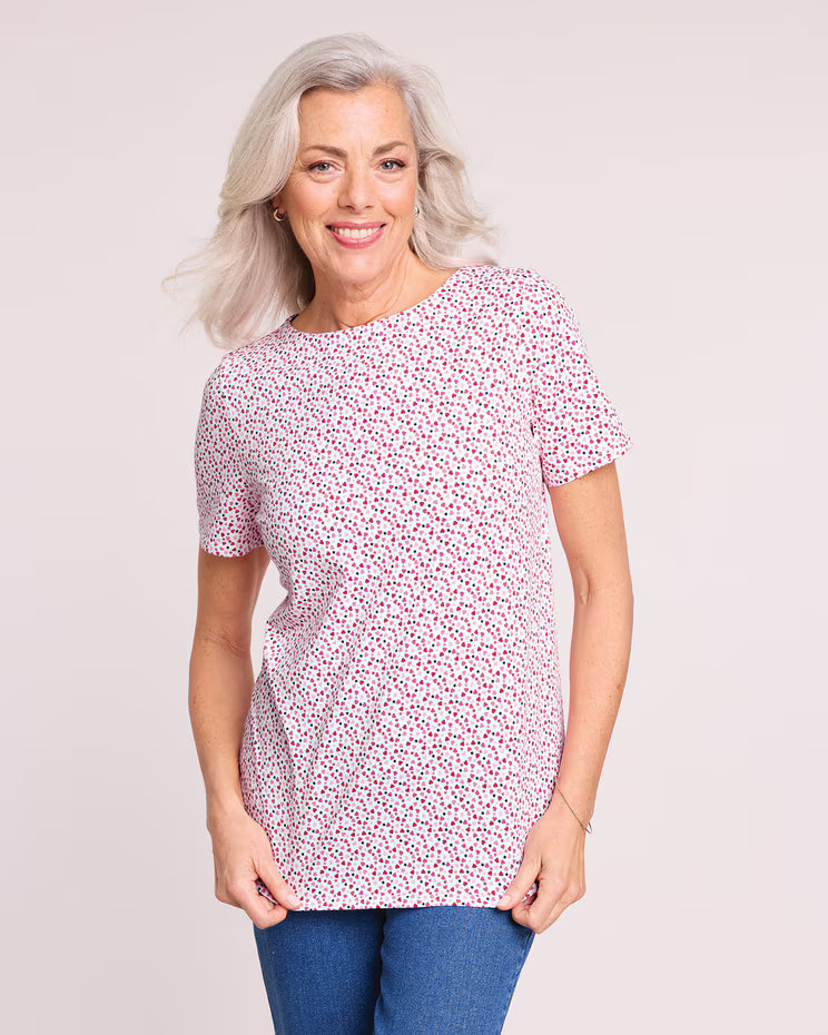 BLAIR Women's Tops Anytime Boatneck Tee 2 (Women Plus) - x4