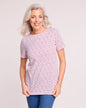 BLAIR Women's Tops Anytime Boatneck Tee 2 (Women Plus) - x4