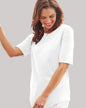 BLAIR Women's Tops Essential Knit Elbow-Sleeve Curved-Hem Tunic (Women Plus) - x3