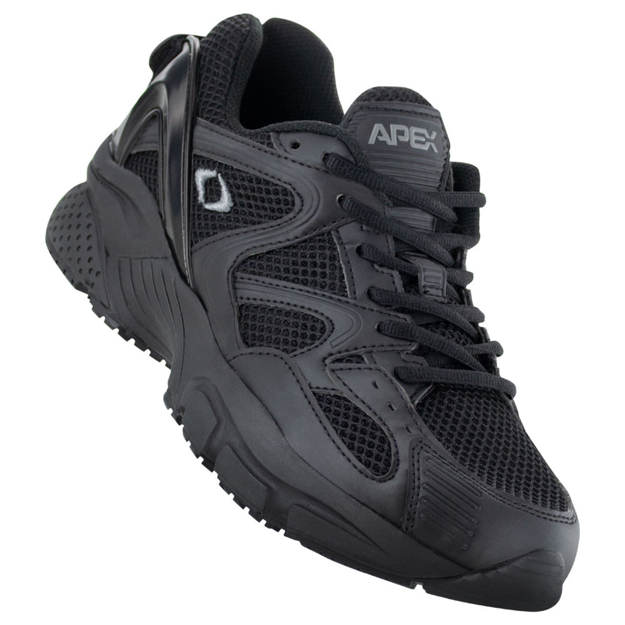 Apexfoot Men's Boss Runner Active Shoe - Black - Medium (D)