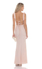 Lucy In The Sky Knit Ruffle Maxi Dress in Pink