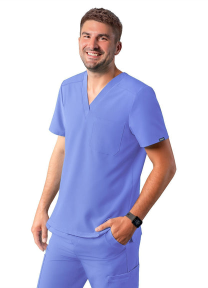 Adar Men's Classic V-Neck Top 1