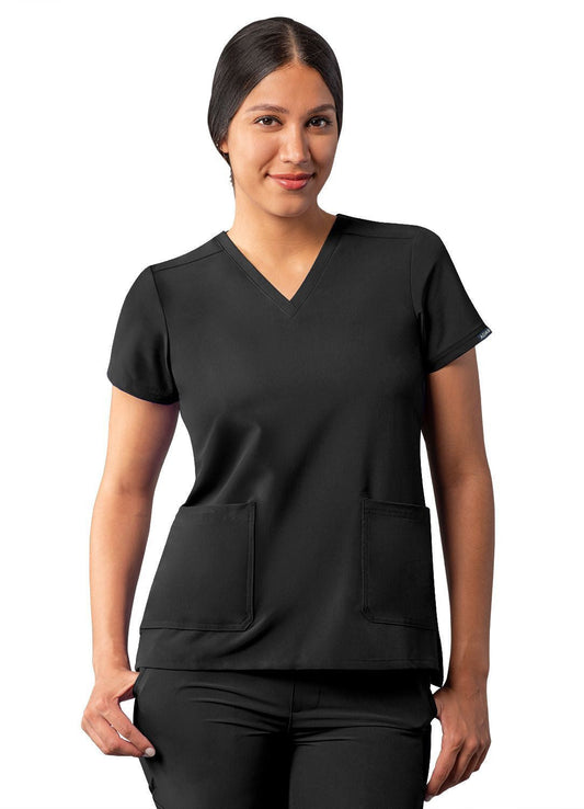 Adar Women's Modern V-Neck Top 1
