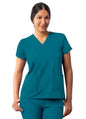 Adar Women's Modern V-Neck Top 1