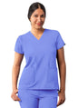 Adar Women's Modern V-Neck Top 1
