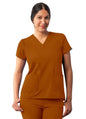 Adar Women's Modern V-Neck Top 2