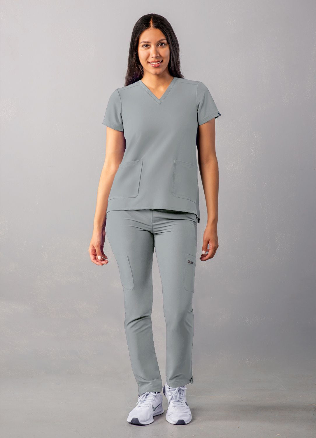 Adar Women's Modern V-Neck Top 2