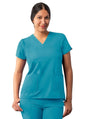 Adar Women's Modern V-Neck Top 1