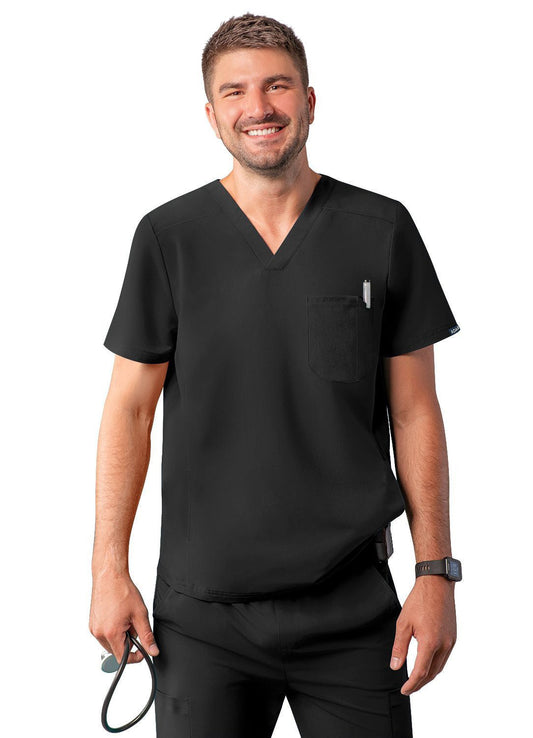 Adar Men's Modern V-Neck Top 1