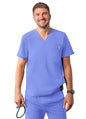 Adar Men's Modern V-Neck Top 1