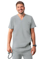 Adar Men's Modern V-Neck Top 2