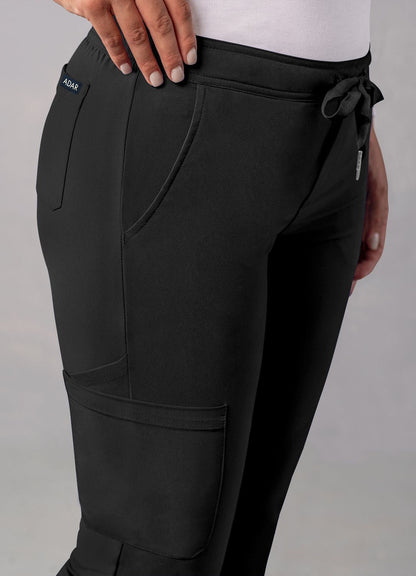 Adar Women's Skinny Leg Cargo Pant 1