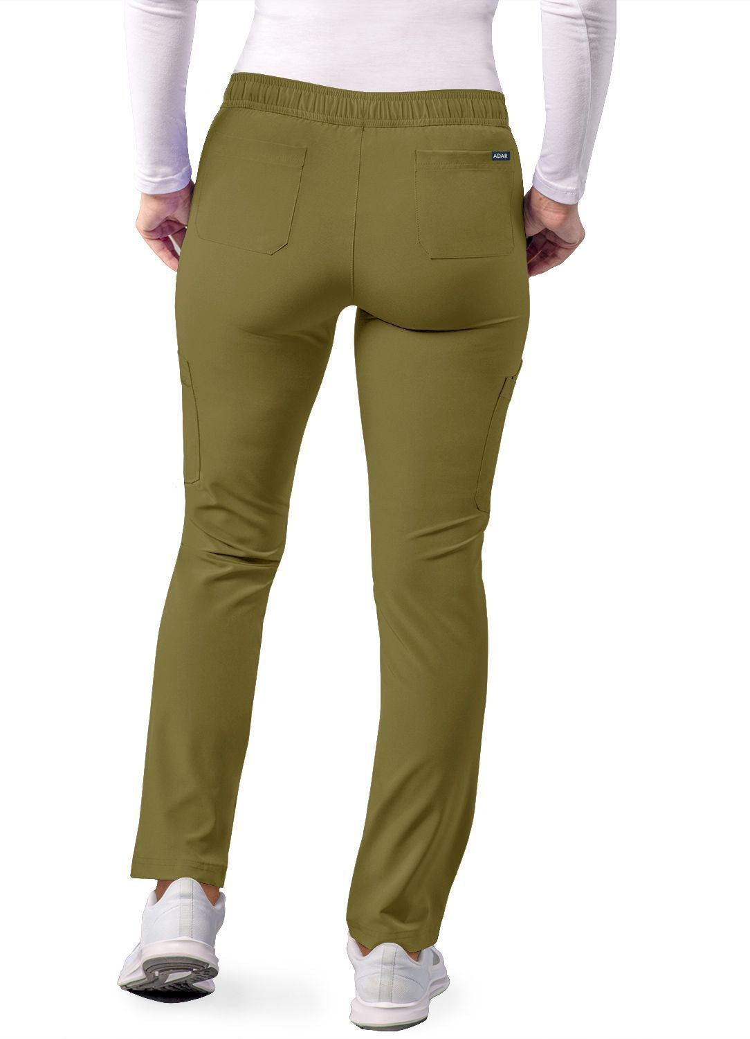 Adar Women's Skinny Leg Cargo Pant 1