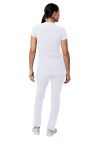 Adar Women's Go-Basic Scrub Set - Royal Blue - Teal Blue - White