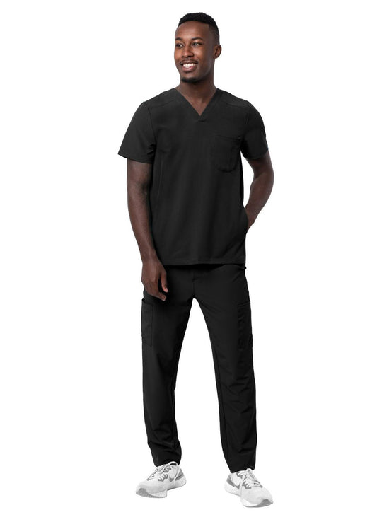 Adar Men's Go-Everyday Cargo Scrub Set