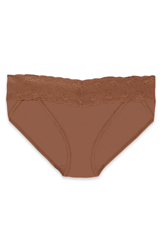 Natori Bliss Perfection One-Size V-Kini - Cinnamon (x2)