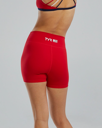 TYR Women's TYR Joule Elite Women's High-Rise 3.25" Short - USA