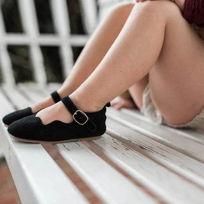 Little Love Bug Co. Black Suede Olivia