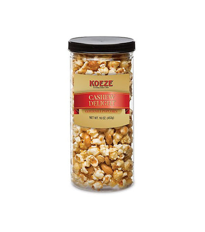 Koeze Cashew Delight Popcorn 16 oz. Tube