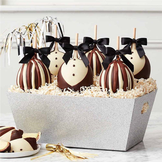 Mrs Prindables New Year's Caramel Apple Gift Tray